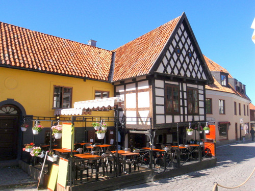 Visby city wall/fortress.